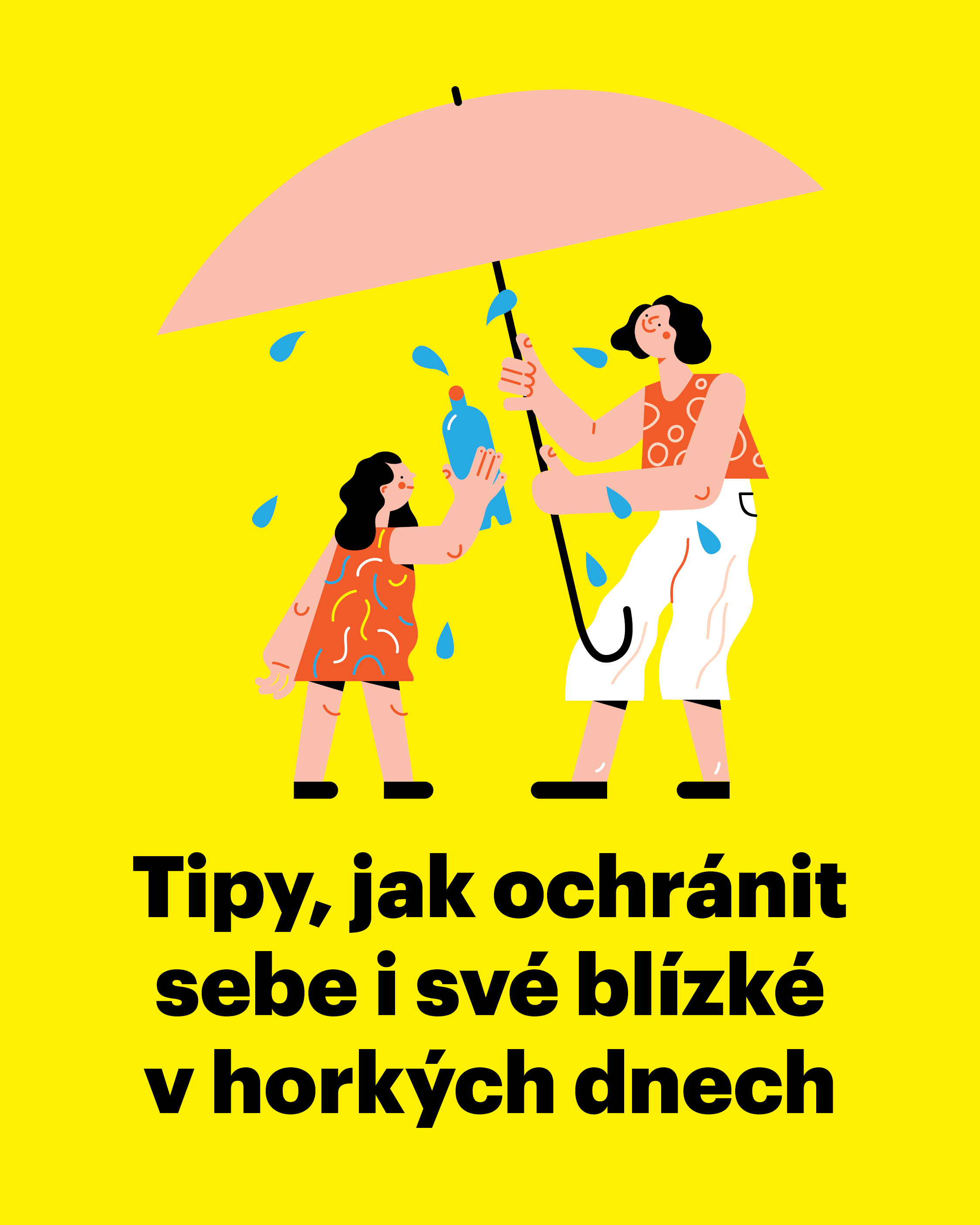 Jak zvládat vedro: Tipy, jak ochránit sebe i své blízké v horkých dnech
